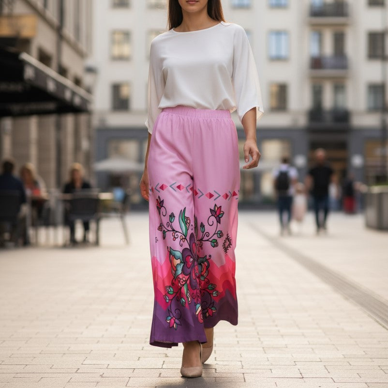 Amber Evening Garland Ribbon Pant