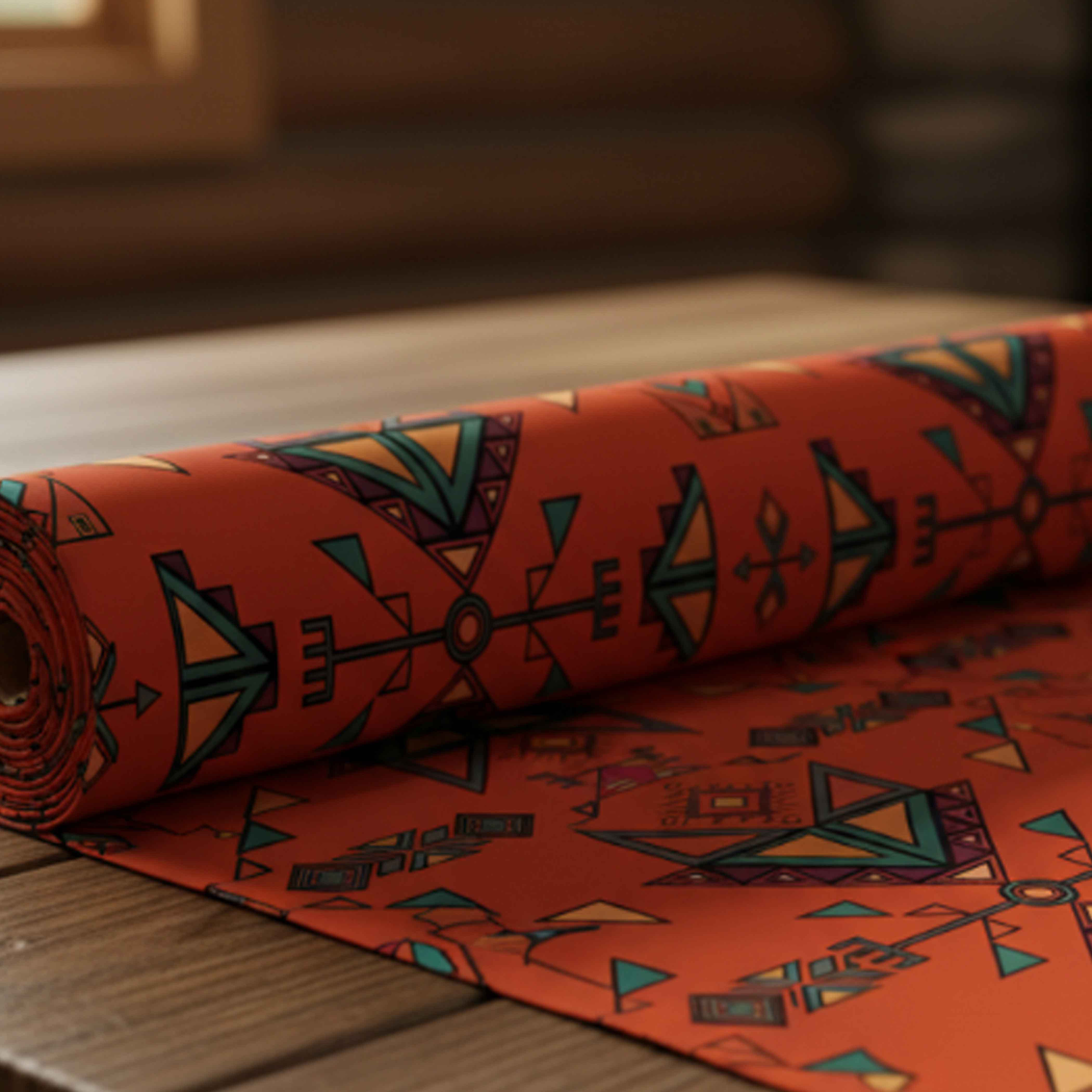 Arrow Dawn Orange 42 Inch Cotton Poplin Pre Order