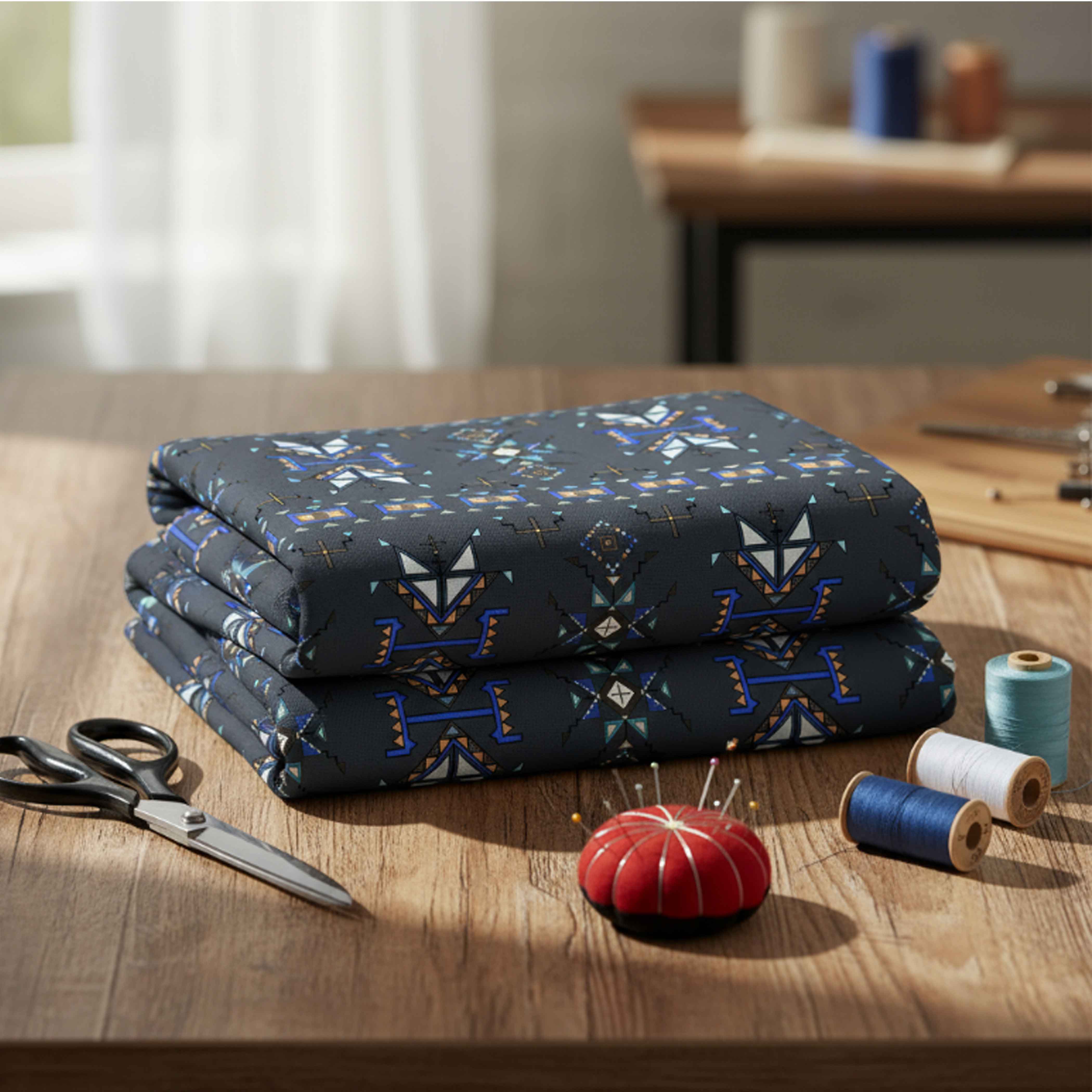 Eagle Strike Gray Satin Fabric By the Yard Pre Order