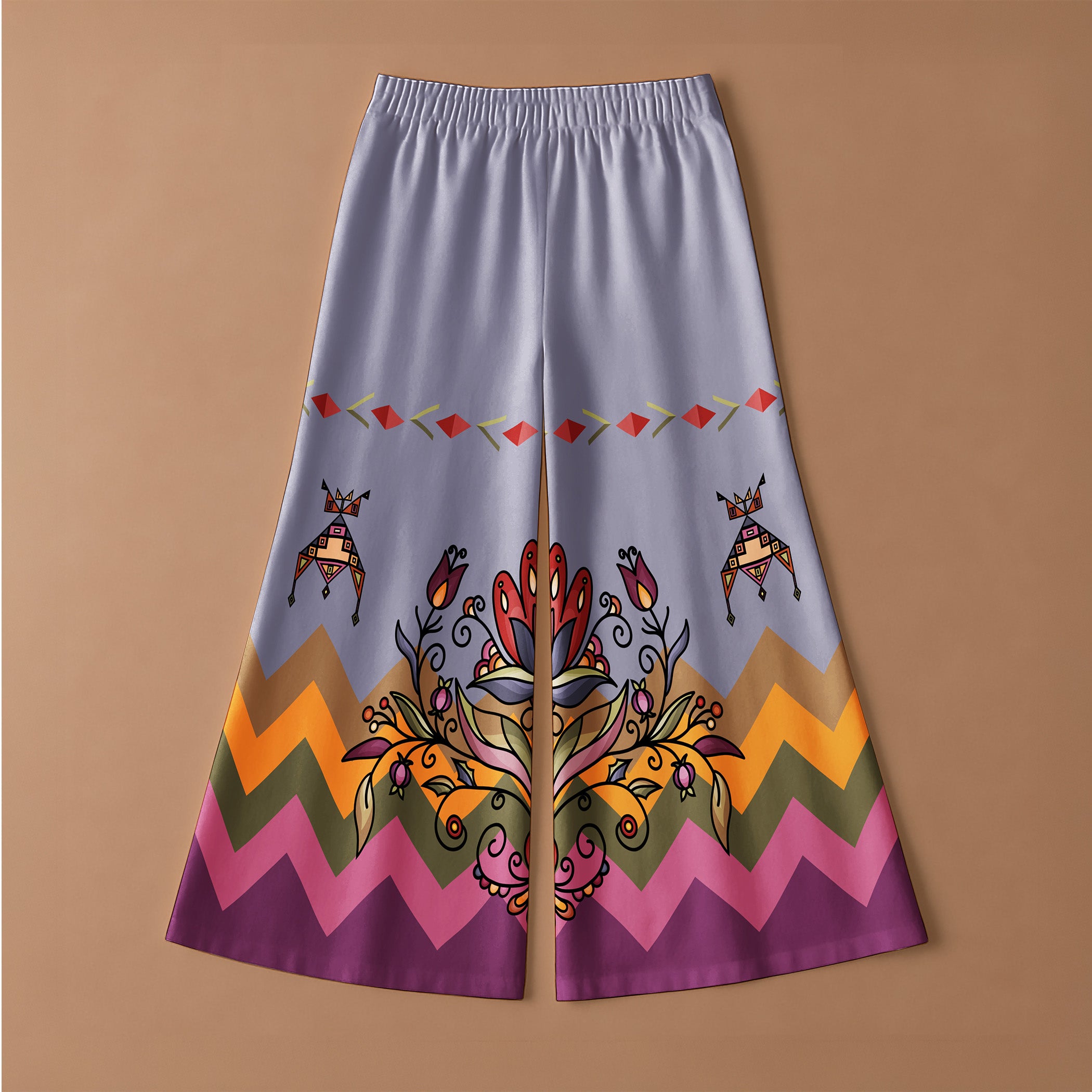 Red Willow Whispers Ribbon Pant