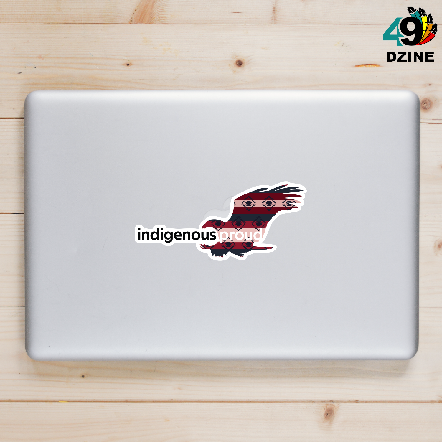 Indigenous Proud Eagle Sticker