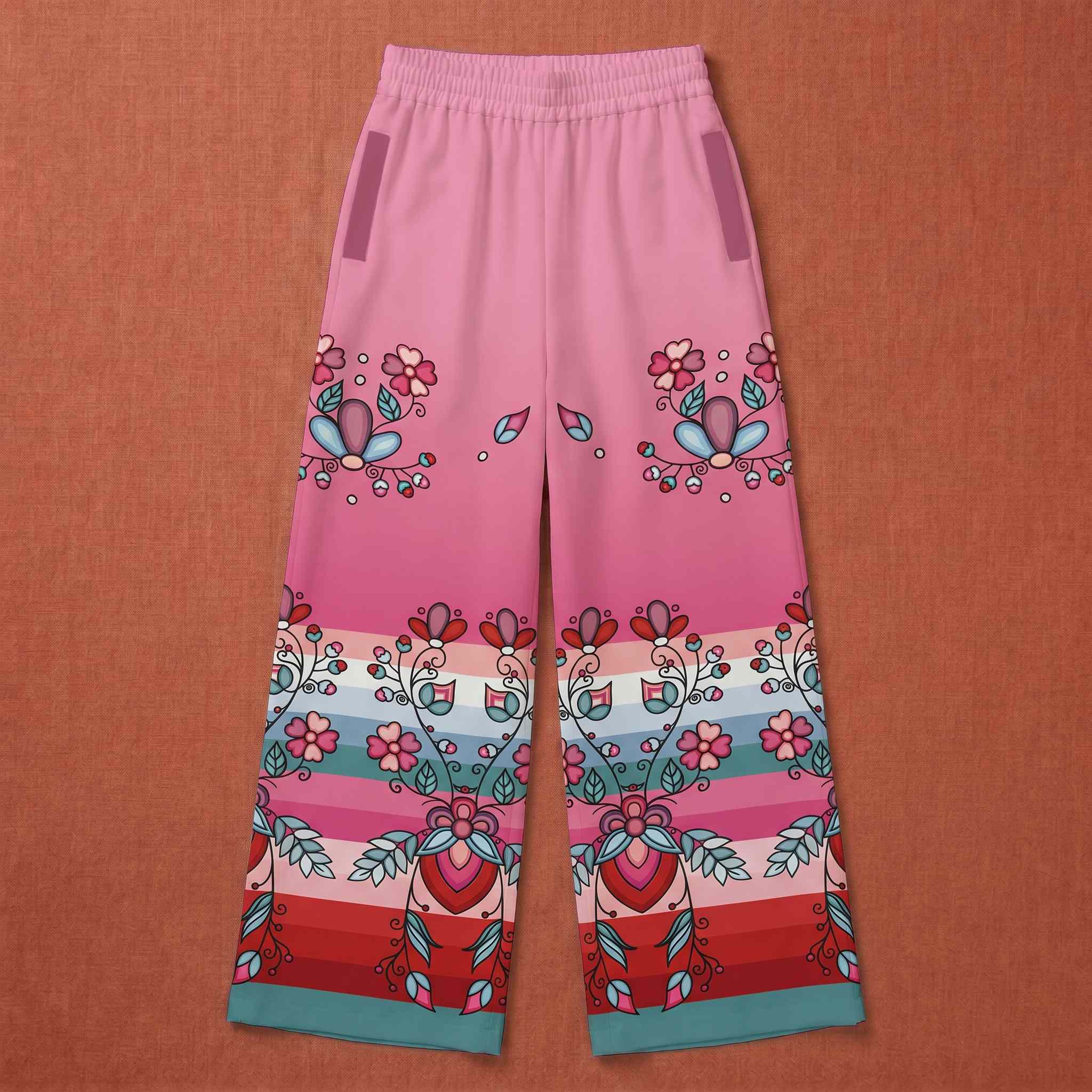 Aurora Blooms Women's Pants