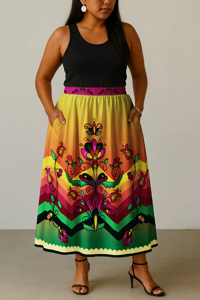 Autumn Kinship Wreath Skirt