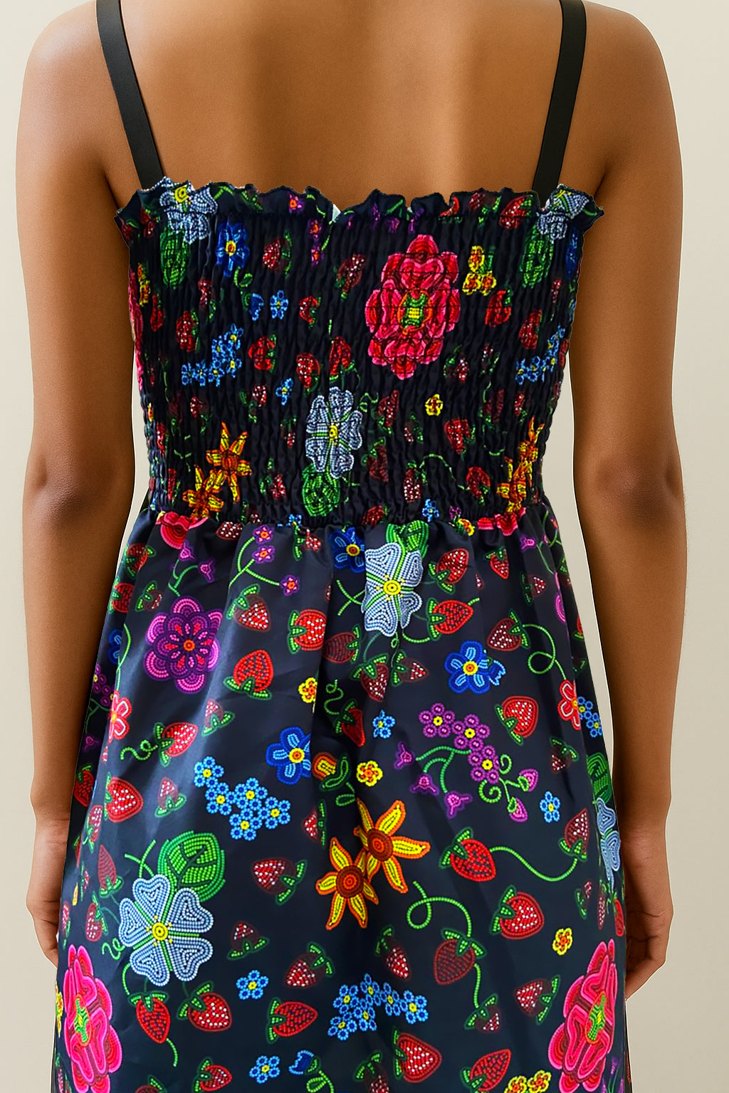 Strawberry Fields Forever Peasant Maxi Dress PREORDER