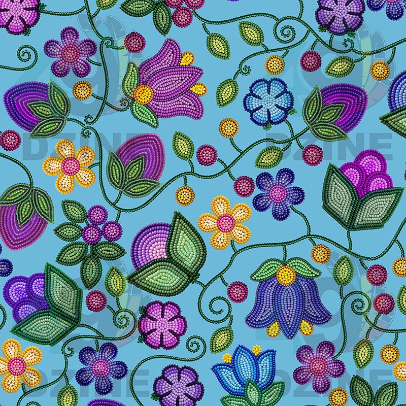 Bloom Uplift Sky 42 Inch Cotton Poplin Pre Order