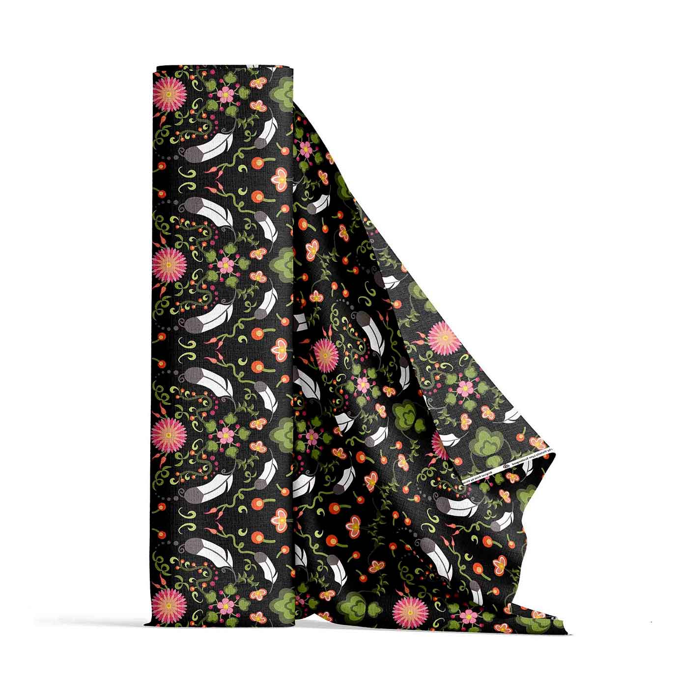 New Growth Satin Fabric By the Yard Pre Order