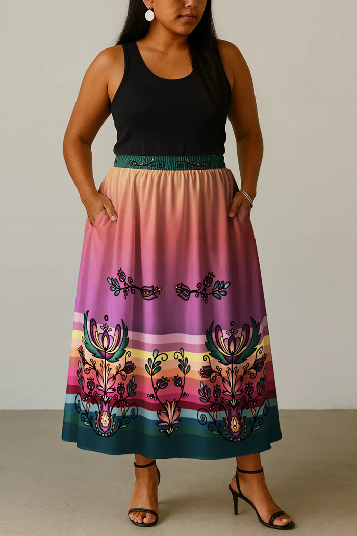 Cedar Wind Bloom Skirt