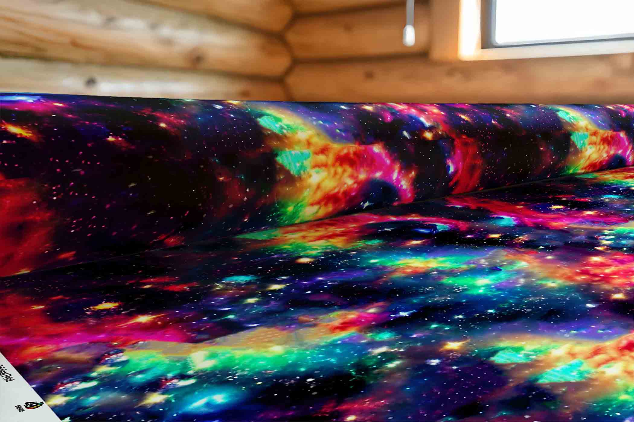 Cosmic Rainbow 56 inch Cotton Poplin Pre Order