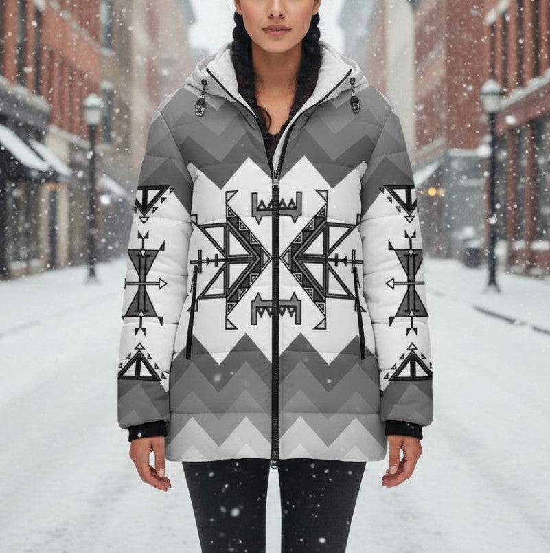 Eagle Strike Women's Hooded Puffer Coat