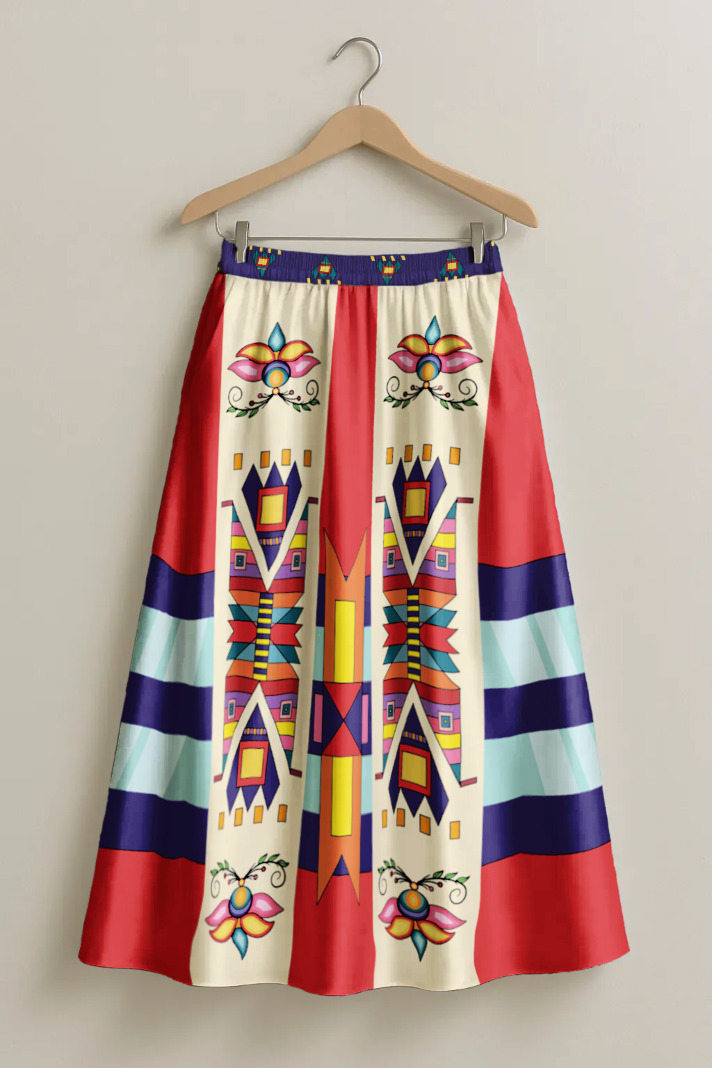 Echoes of the Lodge Red Skirt