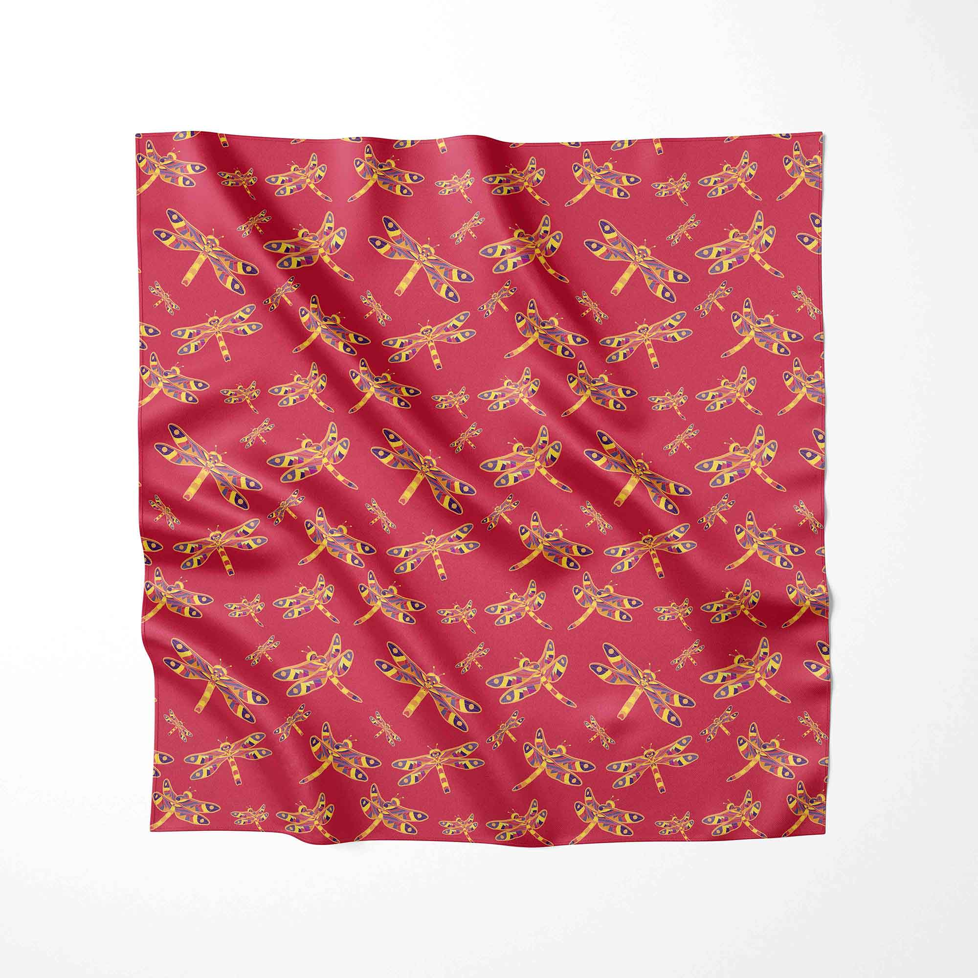 Gathering Rouge Satin Fabric By the Yard Pre Order