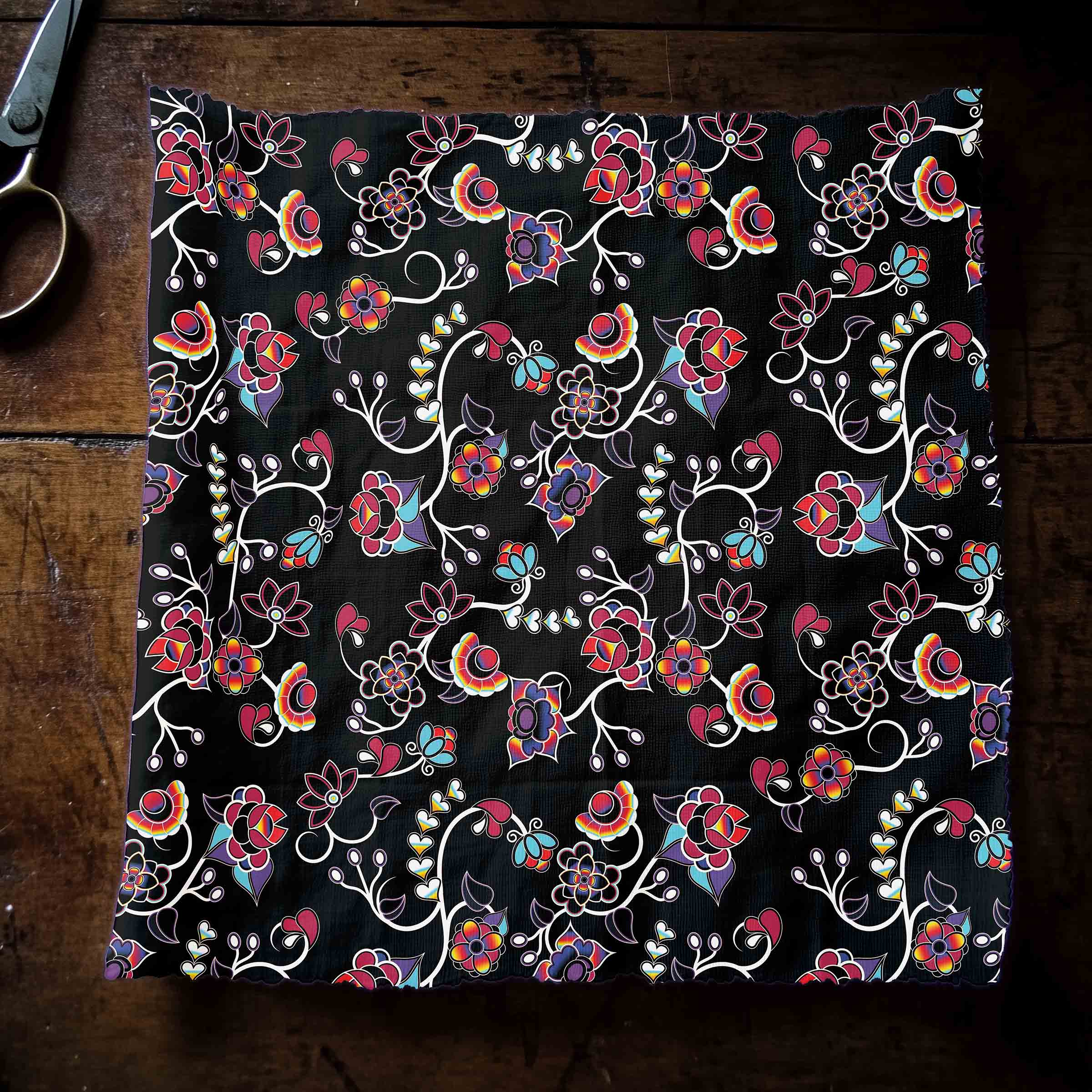 Floral Danseur Satin Fabric By the Yard Pre Order