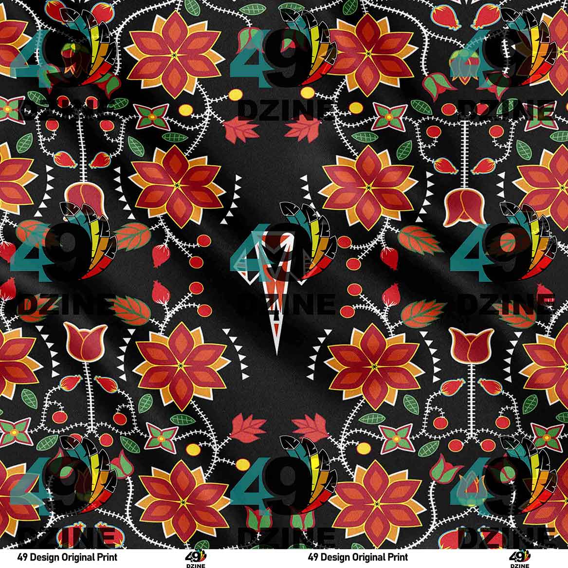 Six Nations Floral 56 Inch Cotton Poplin Pre Order