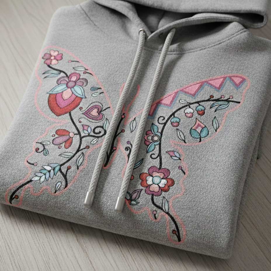 Butterfly Floral Animals 02 Various Sizes