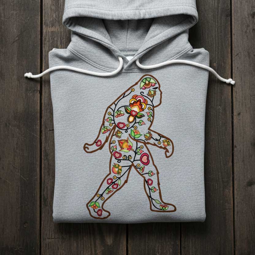 Bigfoot Animal Motif 1-M Various Sizes