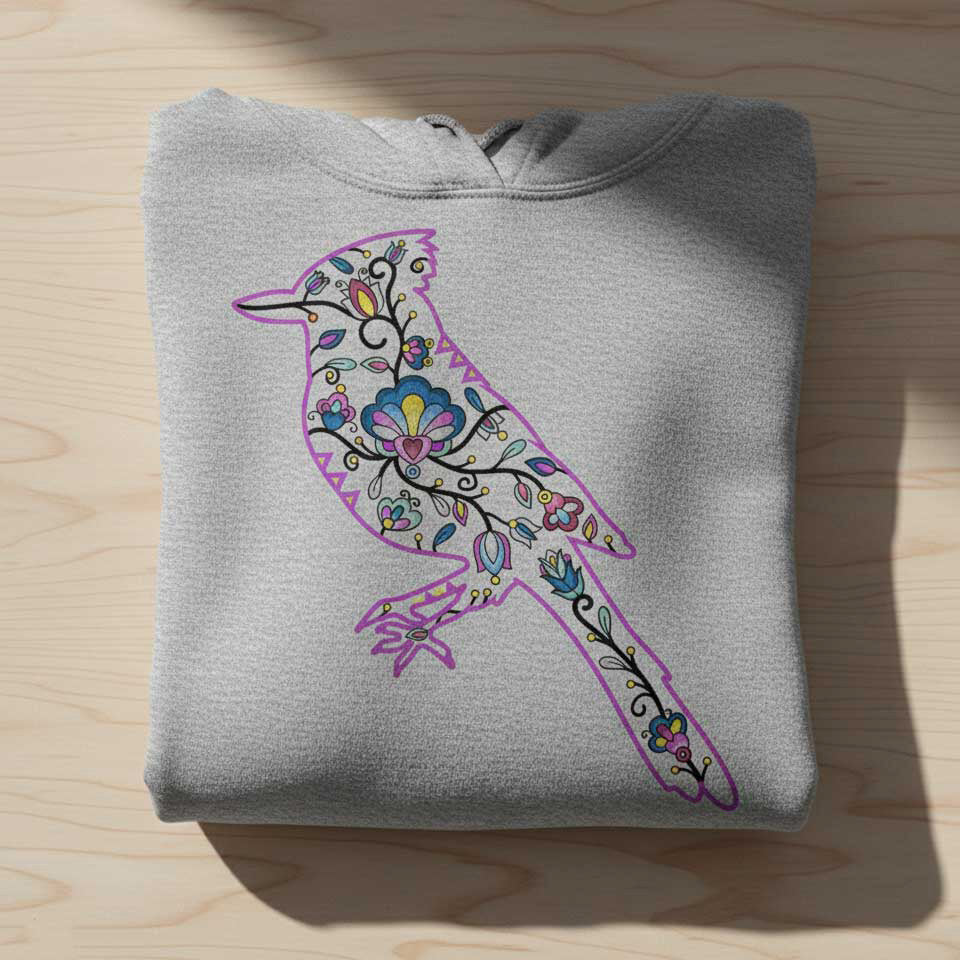 Bluejay Floral Animals 02 Various Sizes