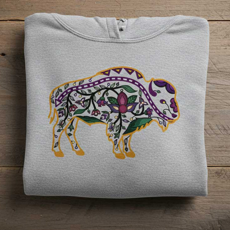 Buffalo Floral Motif 1 Various Sizes