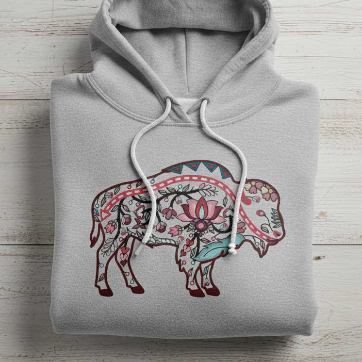 Buffalo Floral Motif 2 Various Sizes