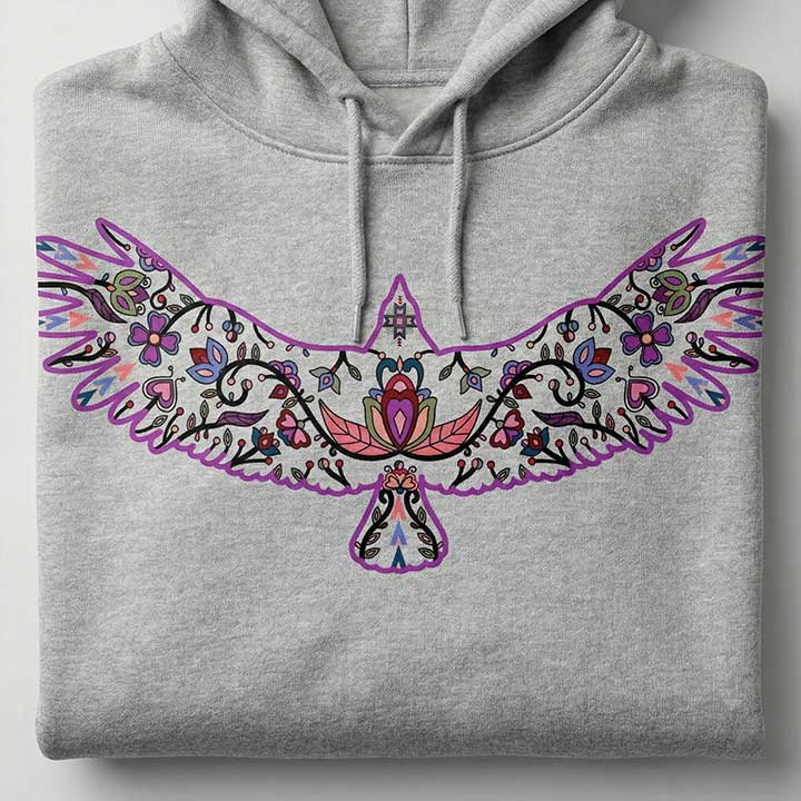 Eagle Floral Animals 02 Various Sizes