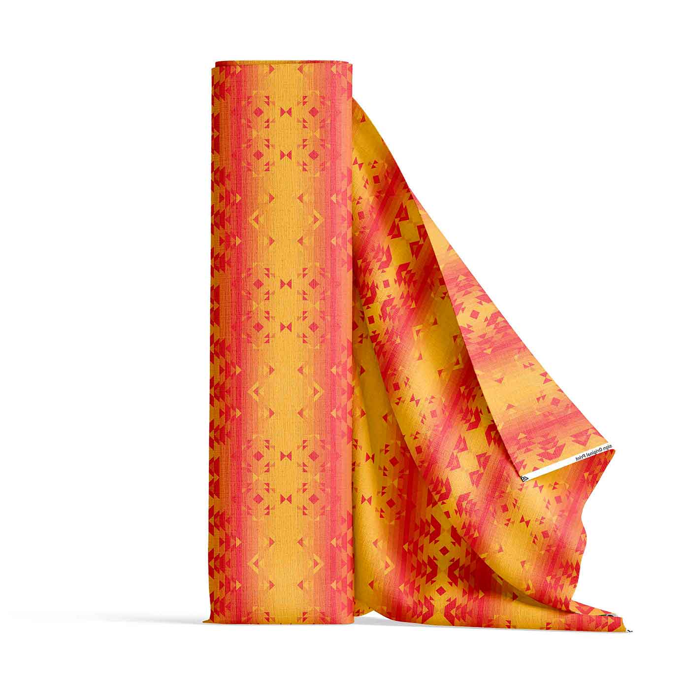 Inspire Orange Satin Fabric By the Yard Pre Order