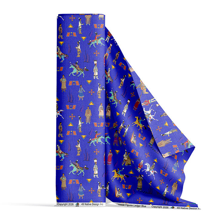 Lineage Figures Ledger Black 42 Inch Cotton Poplin Pre Order