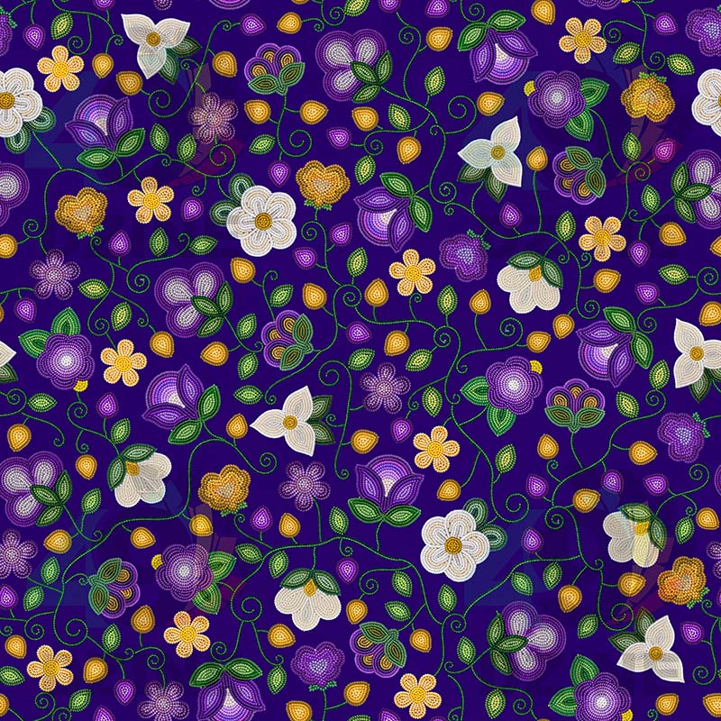 Midnight Moss Bloom Aubergine Satin Fabric By the Yard Pre Order
