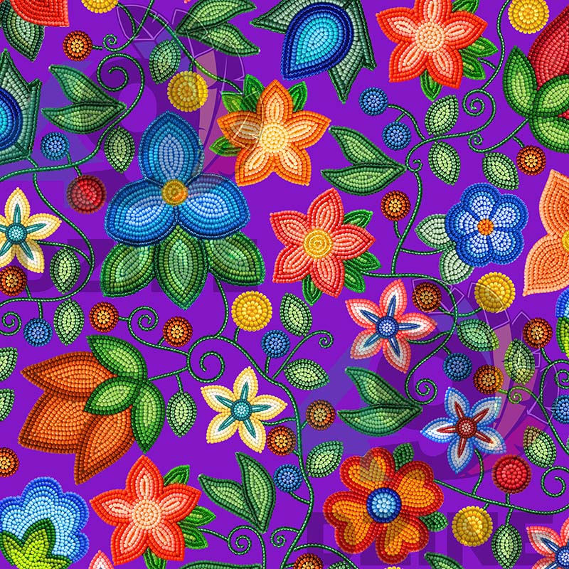 Morning Harmony Purple 42 Inch Cotton Poplin Pre Order