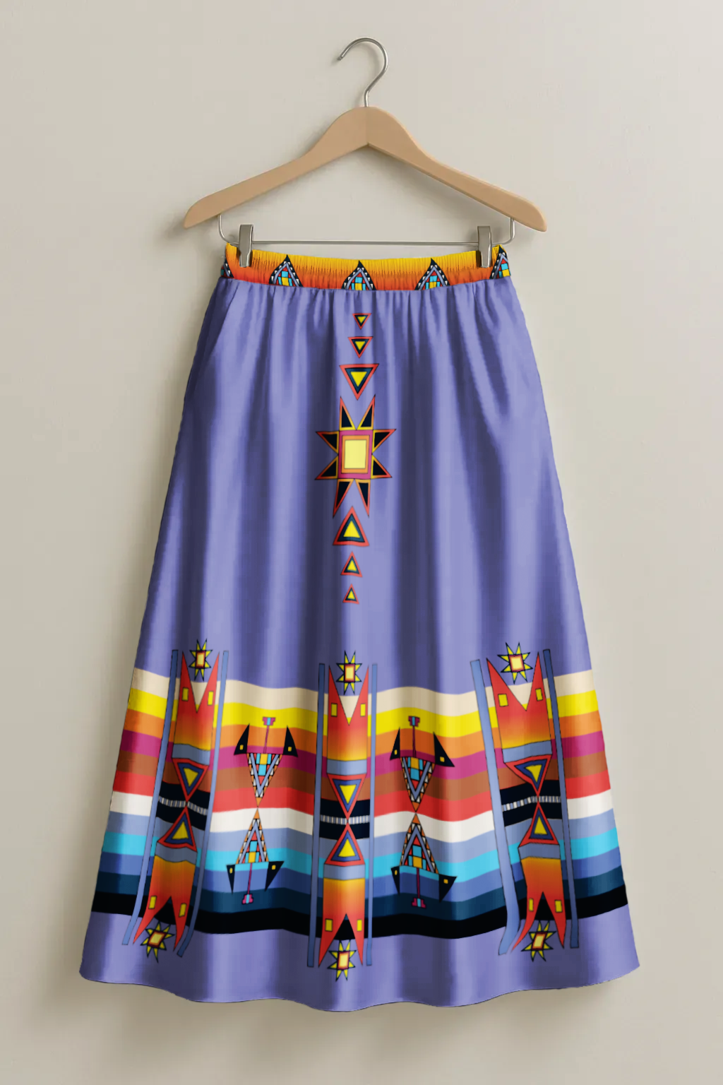 Morning Star Geometric Skirt