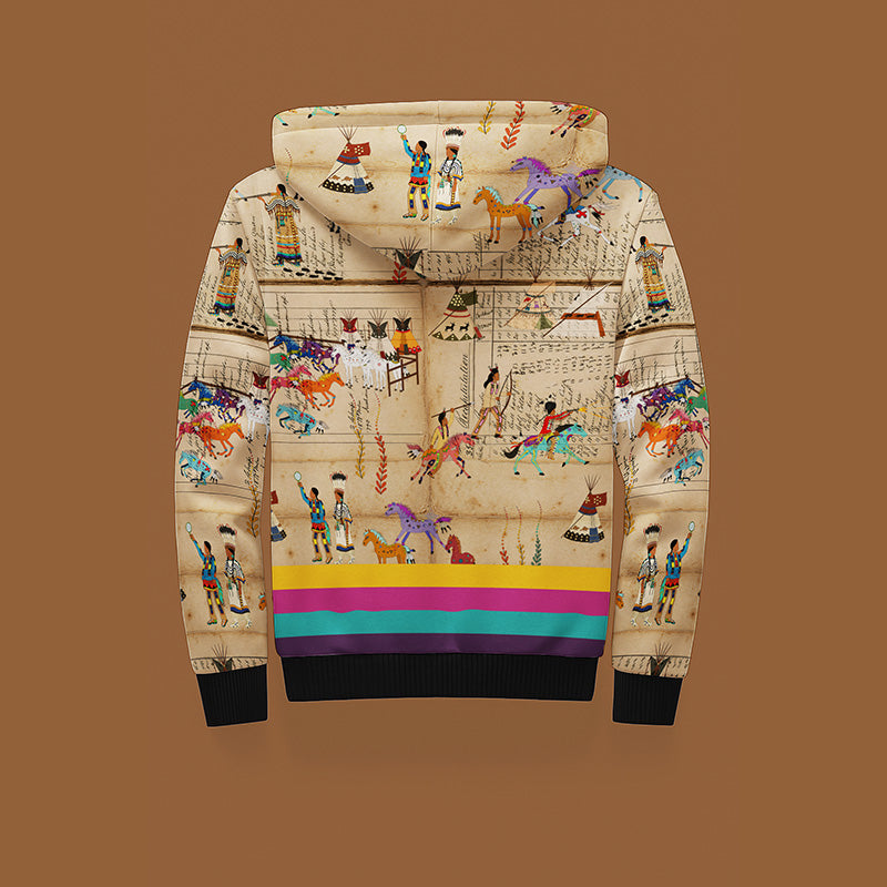 Mounted Hunters Sherpa Hoodie