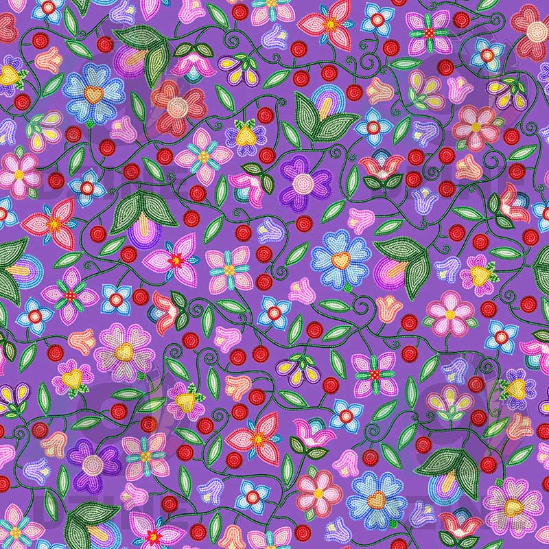 Petal Harmony Lavender 42 Inch Cotton Poplin Pre Order