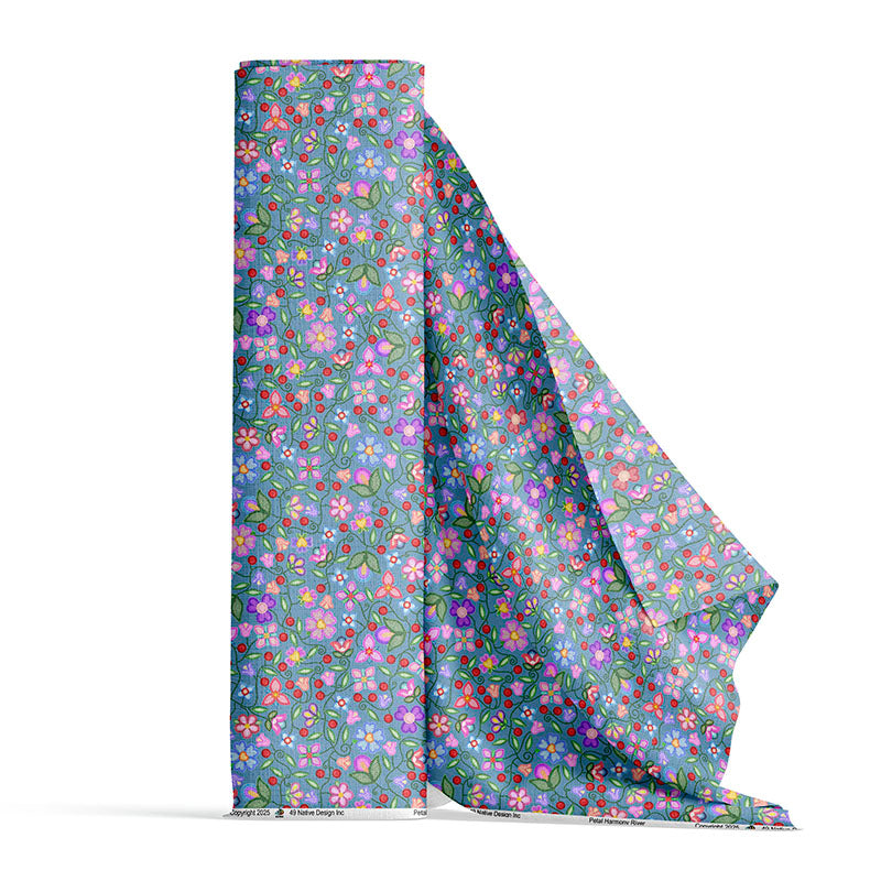 Petal Harmony River 42 Inch Cotton Poplin Pre Order