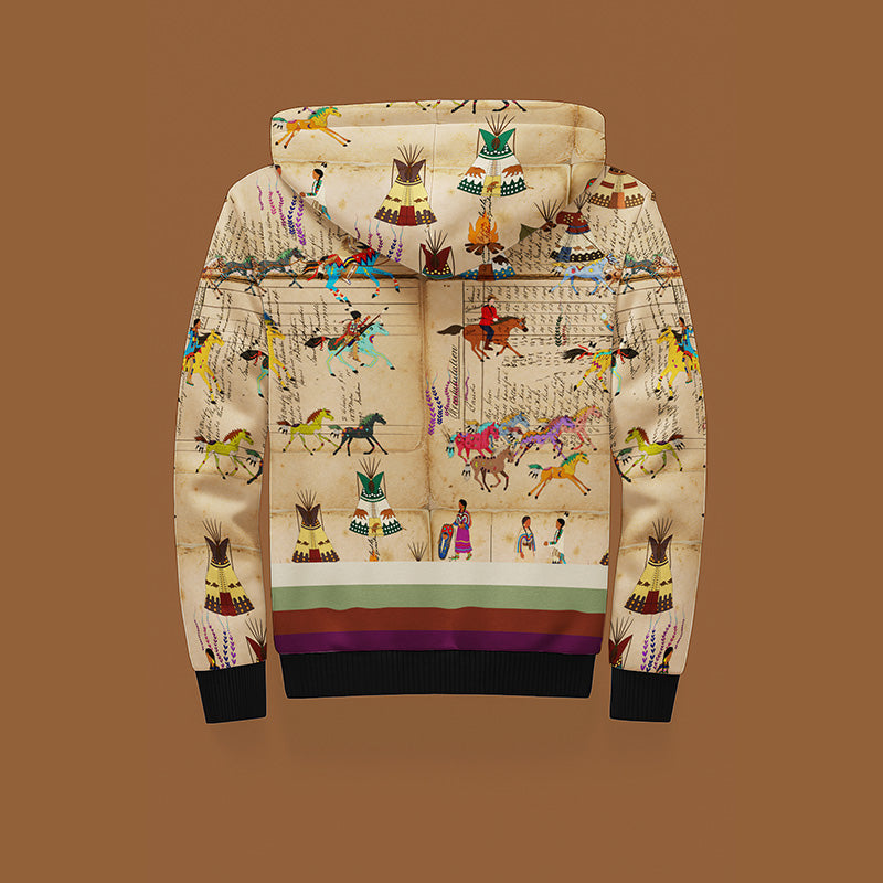 Riders of the Prairie Sherpa Hoodie
