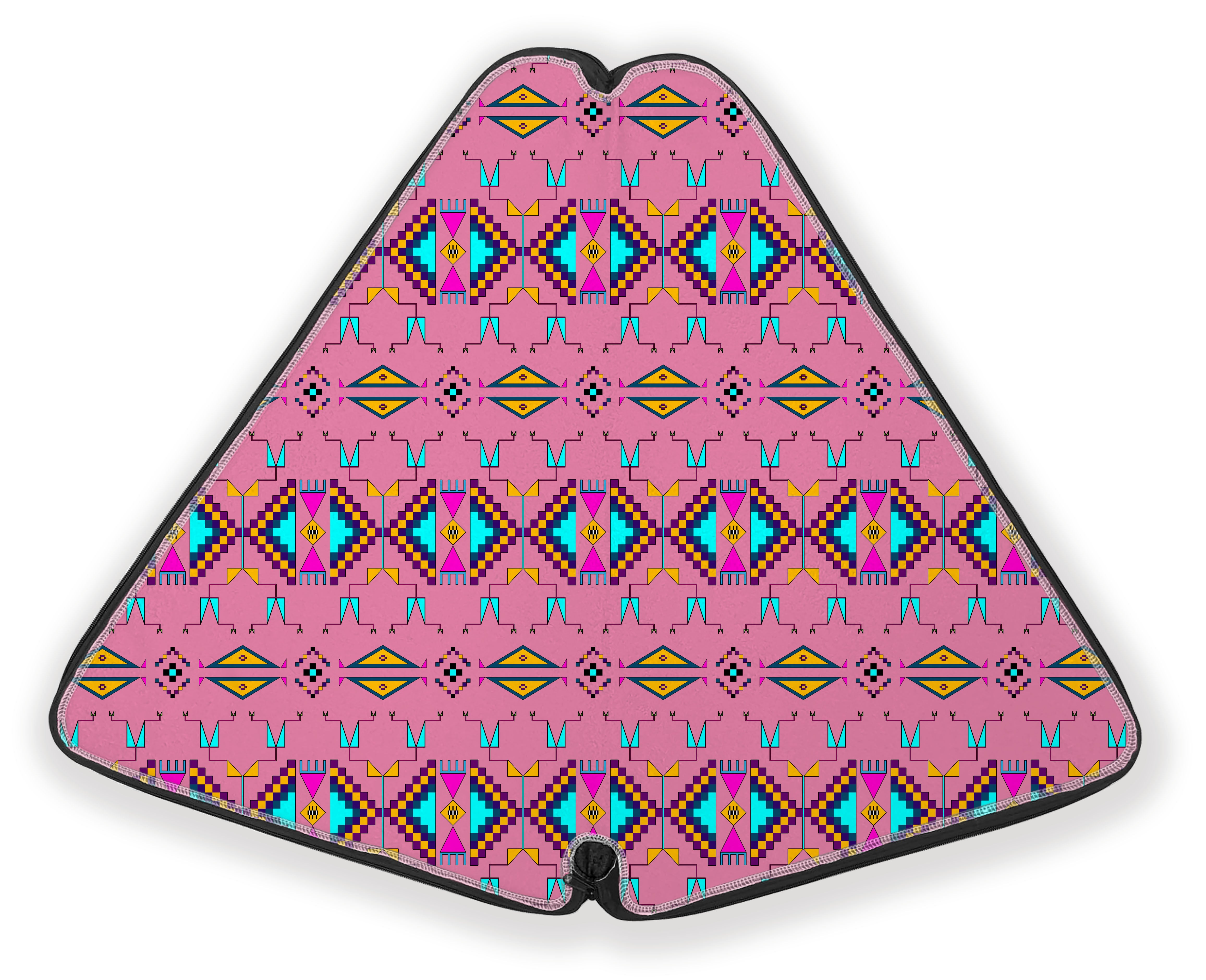 27 Inch Fan Case - Rite of Passage Pink