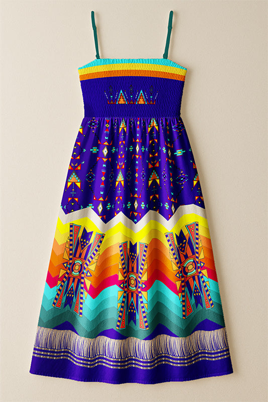 Sentinel of the Plains Navy 1 Smock Top Dress