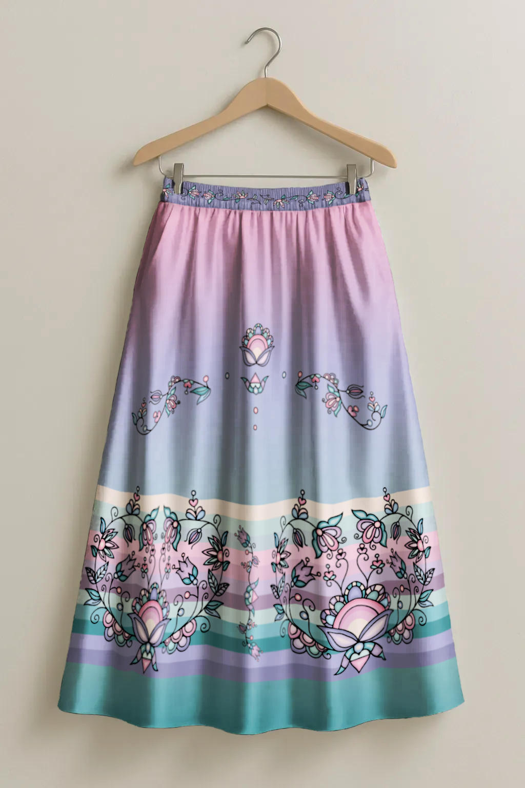 Silver Frostflower Skirt