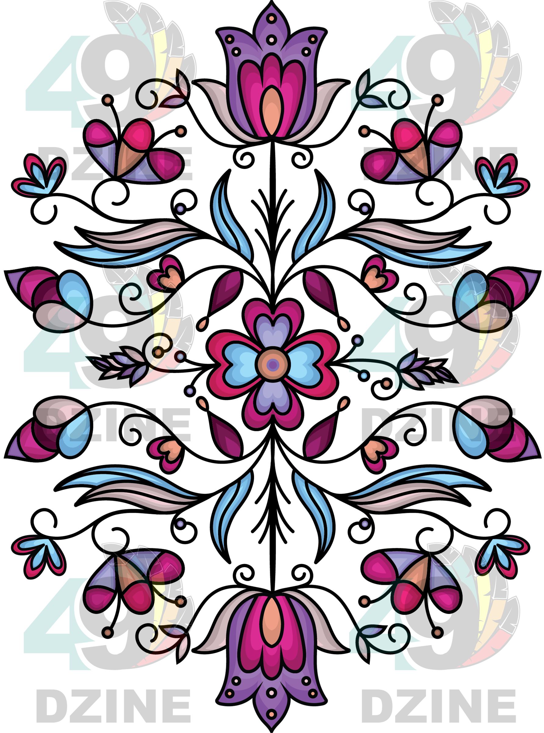 Snowdrop Serenade Transfer (Various Sizes)