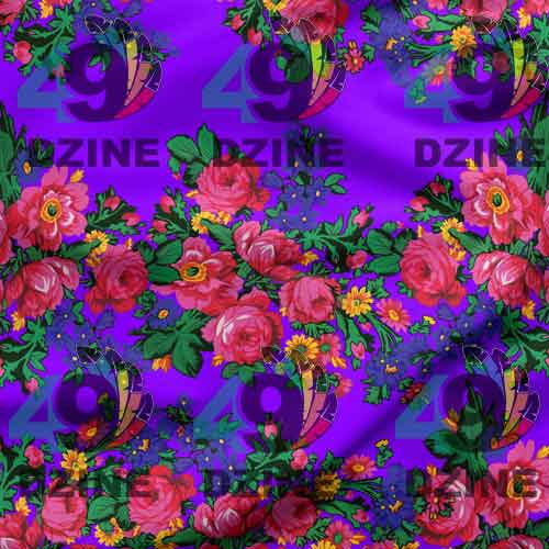 Kokum's Revenge Lilac Satin Fabric By the Yard Pre Order