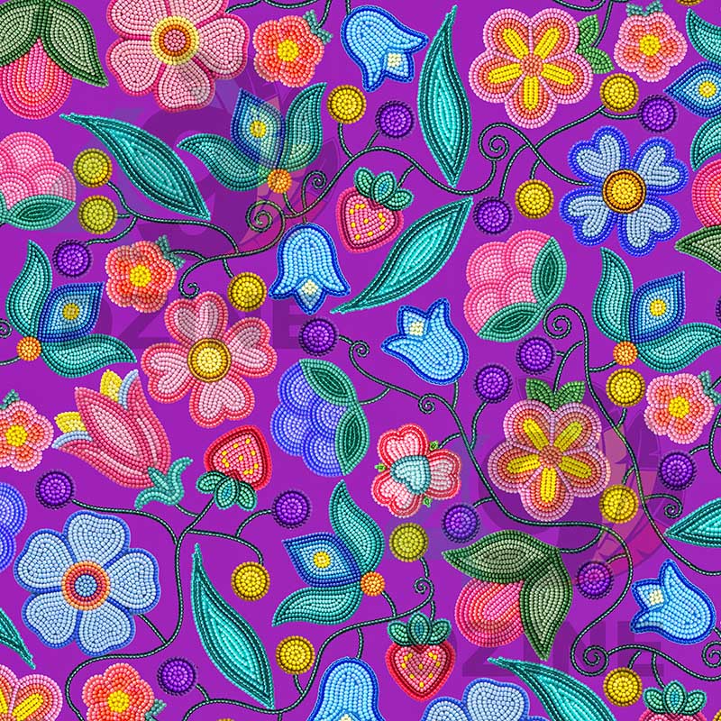 Sweet Offering Purple Satin Fabric By the Yard Pre Order