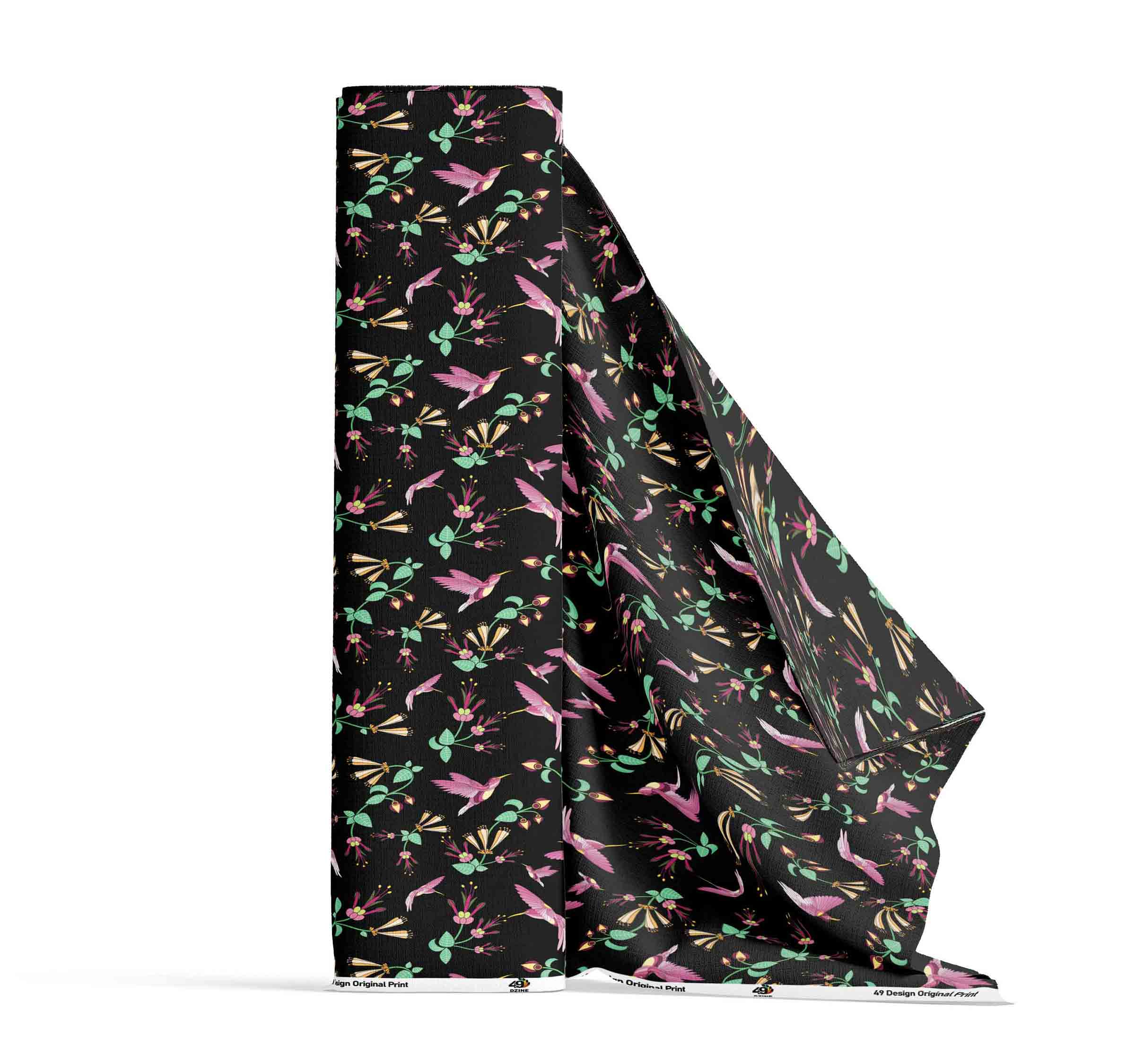 Swift Noir Satin Fabric By the Yard Pre Order