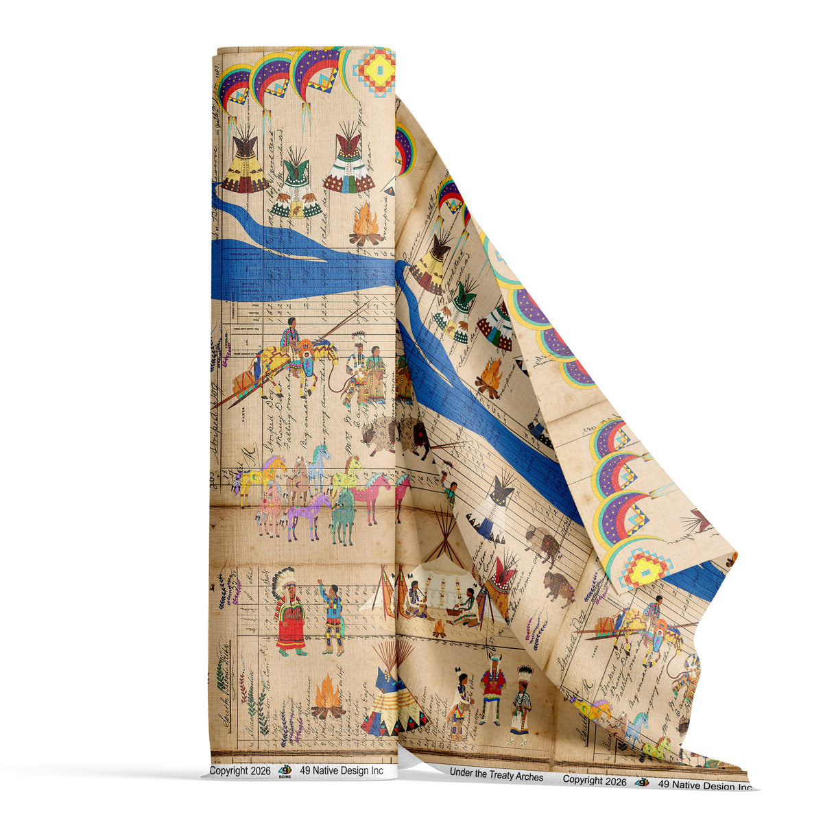 Under the Treaty Arches 42 Inch Cotton Poplin Pre Order