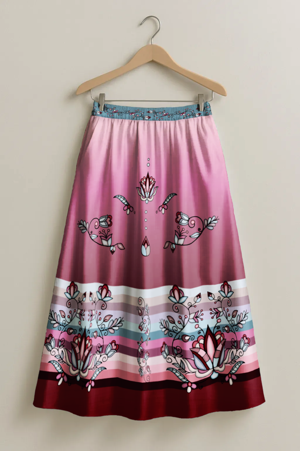 Winter Roseblush Skirt