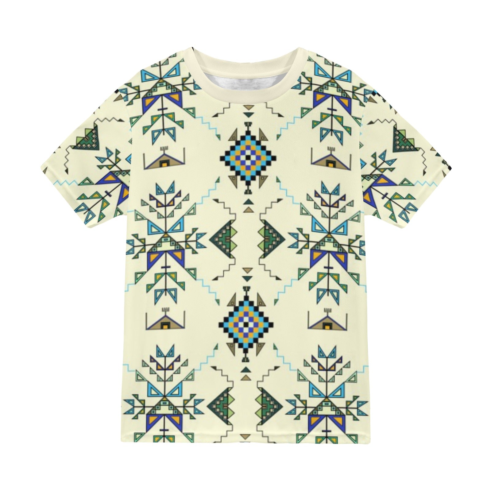 Bear Shield Cream T-shirt for Men
