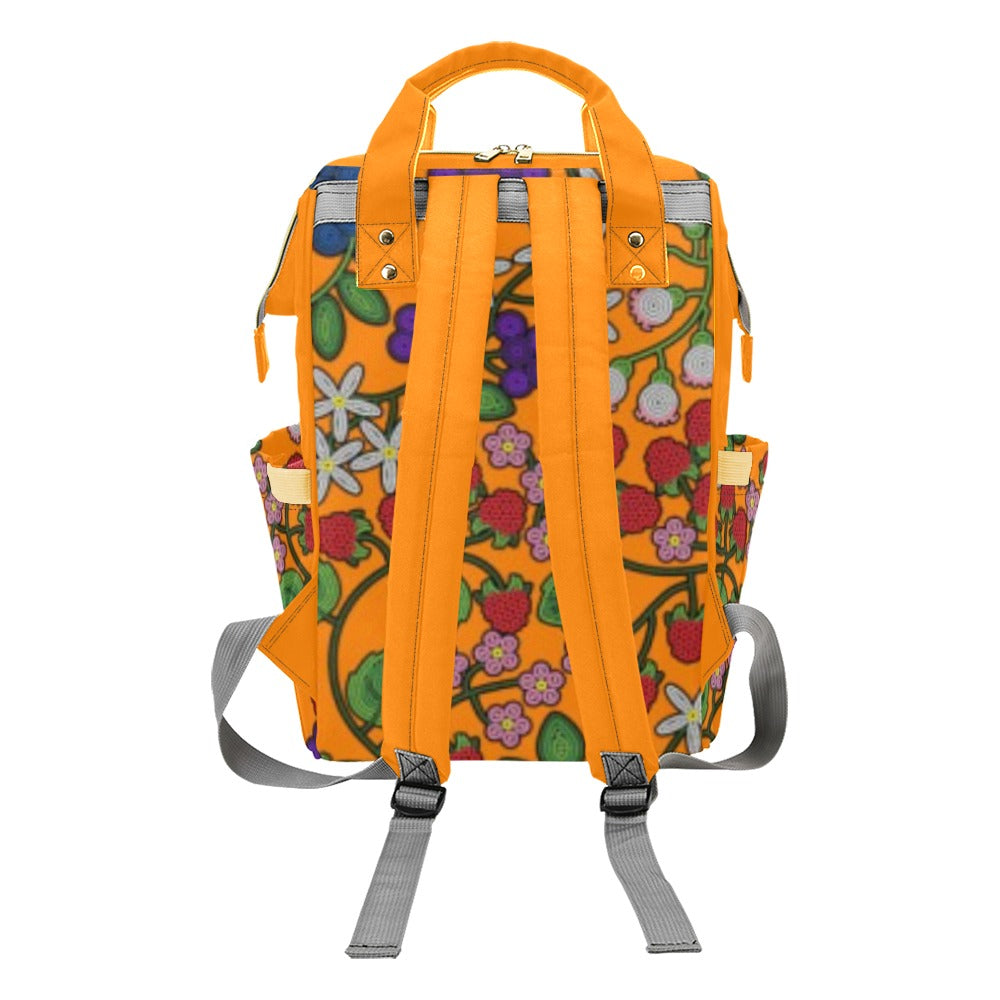 Takwakin Harvest Carrot Multi-Function Diaper Backpack/Diaper Bag