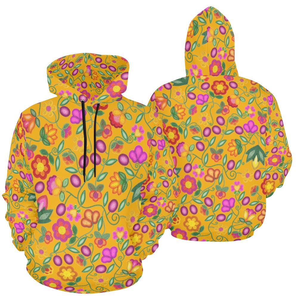 Boreal Bounty Yellow Hoodie for Men (USA Size)