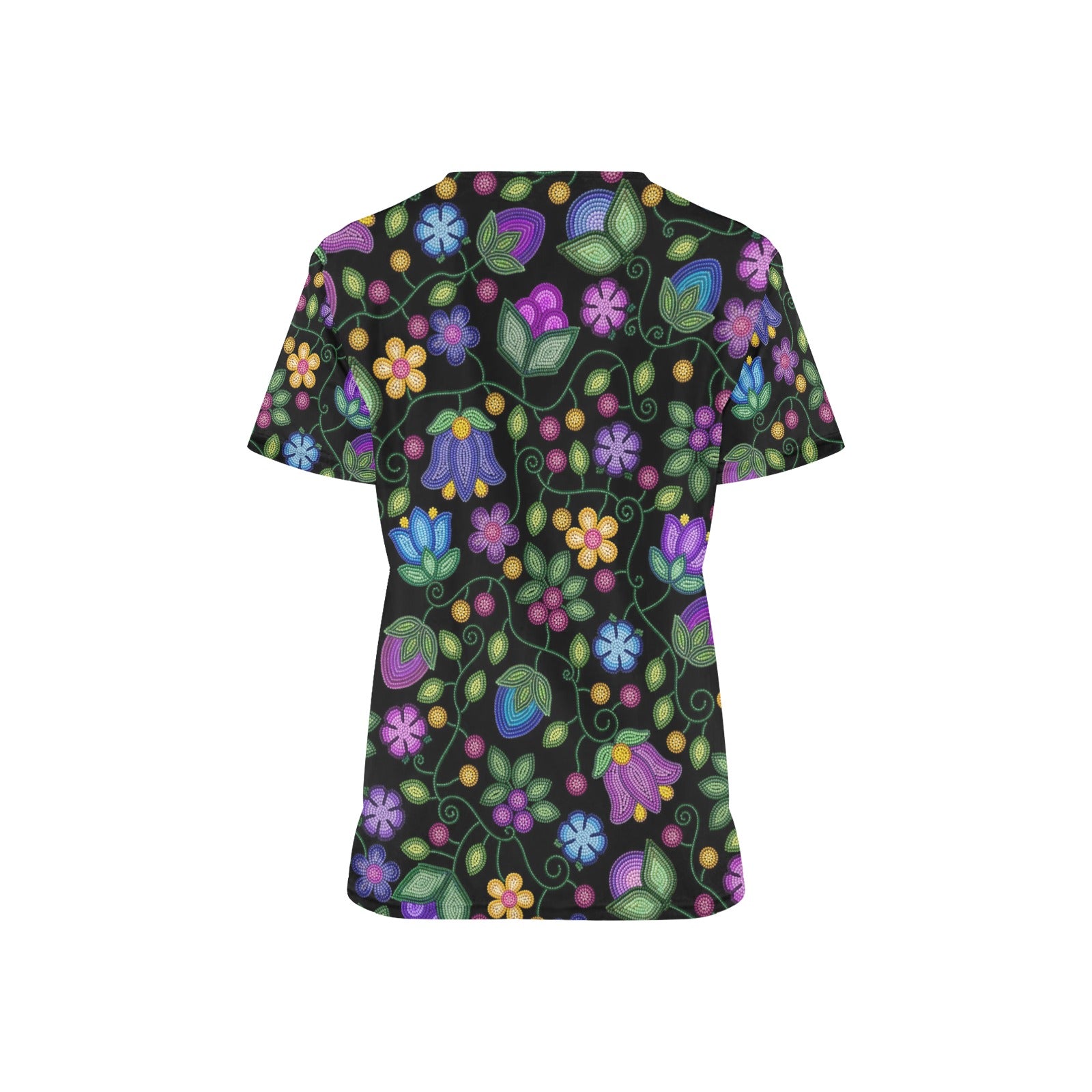 Bloom Uplift Black Scrub Top