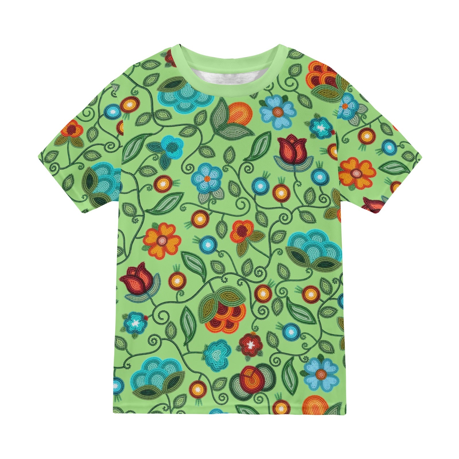 Prairie Fire Petals Sage T-shirt for Men