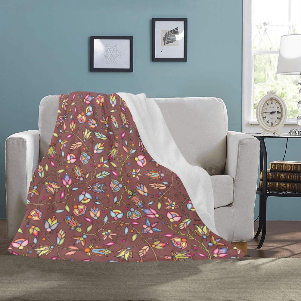 Buffalo Bloom Clay Ultra-Soft Micro Fleece Blanket 50"x60"