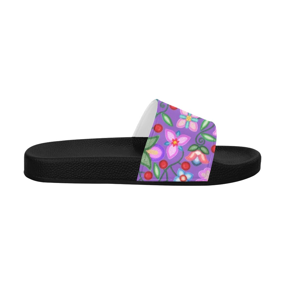 Petal Harmony Lavender Men's Slide Sandals