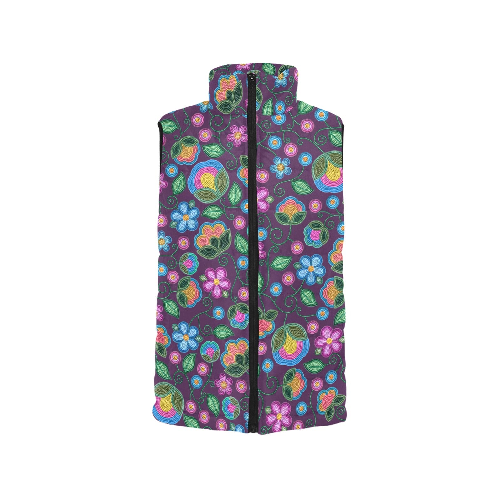 Turquoise Sunbeam Violet Women's Padded Vest Jacket