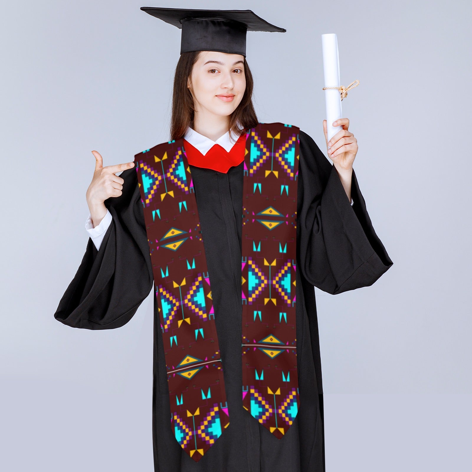 Rite of Passage Pemmican Berry Graduation Stole